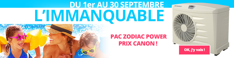 Promotions piscine du mois de septembre