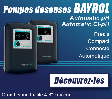Découvrez les pompes doseuses Bayrol Automatic